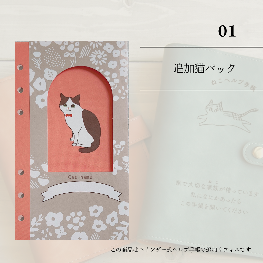 追加オプション：追加ねこパック（1匹分） – もしもshop Helmo