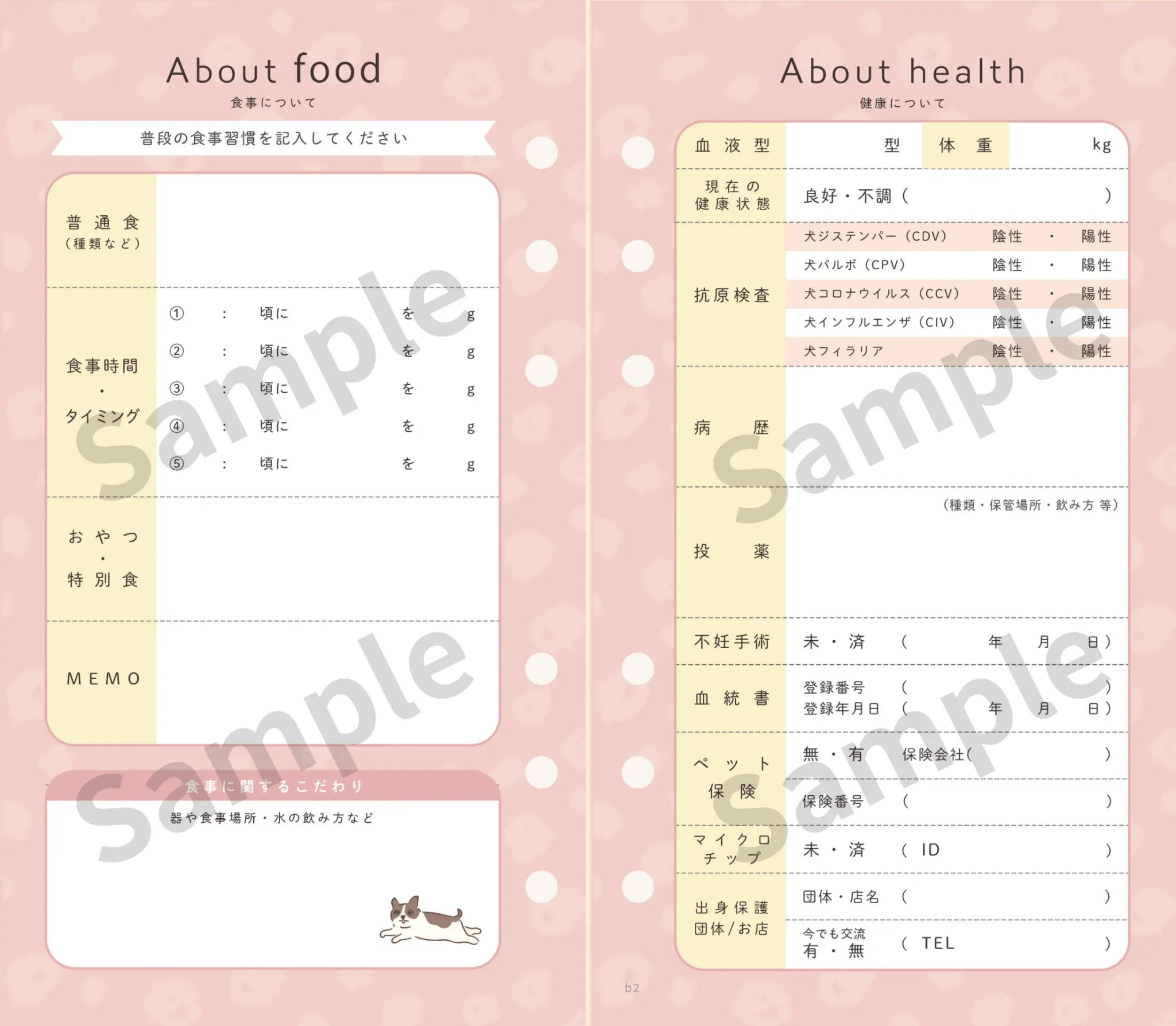 犬用追加オプション：追加いぬパック（1匹分） - もしもshop Helmo