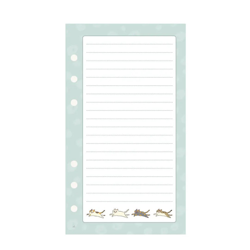 ねこヘルプ手帳リフィル⑤｜ フリーページ10枚 - もしもshop Helmo