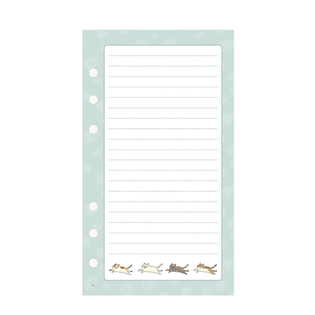 ねこヘルプ手帳リフィル⑤｜ フリーページ10枚 - もしもshop Helmo