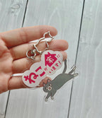 【全10種】家ねこキーホルダー | 連絡先が書ける SOSキーホルダー | 迷子・緊急時に愛猫を守るお守りグッズ - もしもshop Helmo