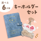 【キーホルダーセット】いぬヘルプ手帳(バインダー式)｜犬の通院・体調管理が一冊で｜犬の健康管理手帳