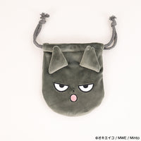 もしも猫クロ　ダイカット巾着