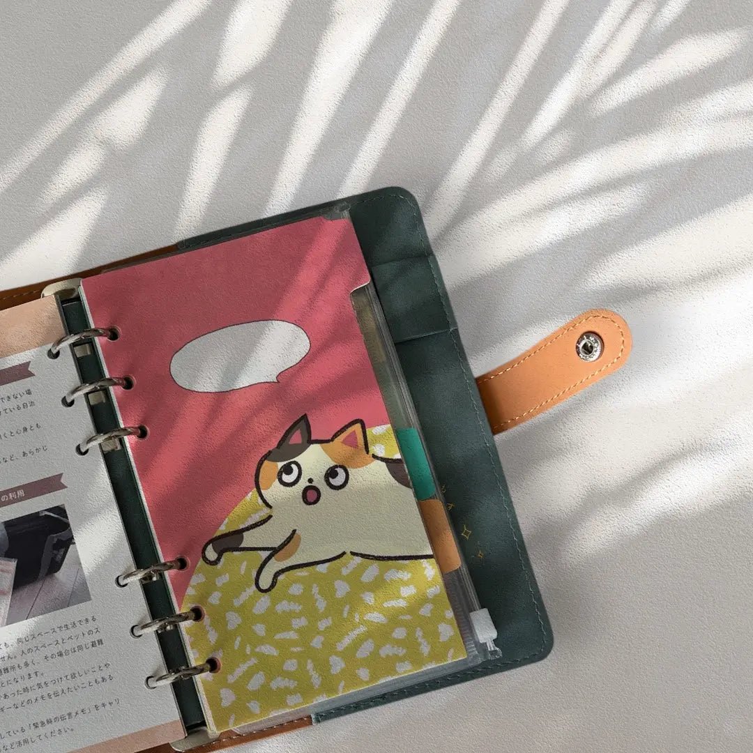 ねこヘルプ手帳リフィル⑥｜ インデックス5枚 - もしもshop Helmo