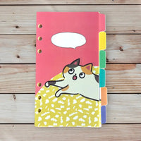 ねこヘルプ手帳リフィル⑥｜ インデックス5枚 - もしもshop Helmo